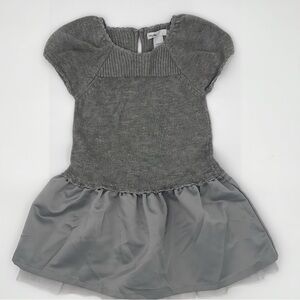 Baby Gap Gray Sweater Dress Girls Size 3T